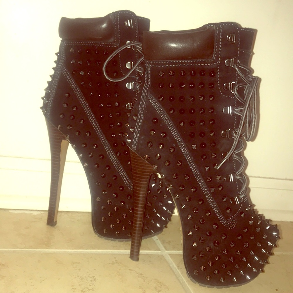 ZigiGirl spiked heels.